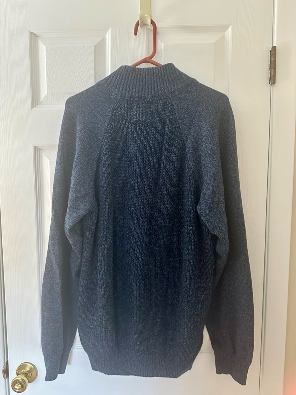 Men's Navy Weatherproof Vintage Sweater XL - Picture 5 of 6